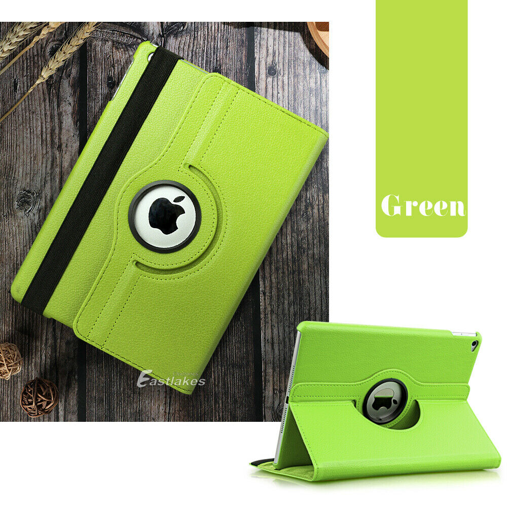 Leather Rotate Stand Smart Cover For Apple iPad Air mini Pro - Eastlakes Electronics